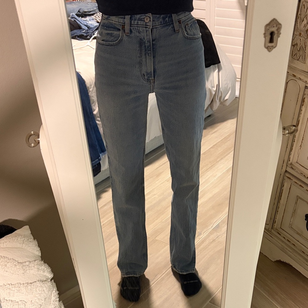 Abercrombie & Fitch Light Blue Women's Jeans